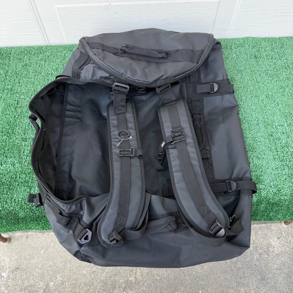 MIER 10110033-9007 Large Black 90L Waterproof‎ Convertible Duffle Bag Backpack - Picture 8 of 16